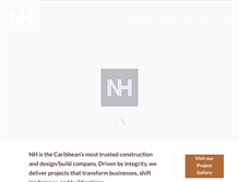 Tablet Screenshot of nhic-tt.com